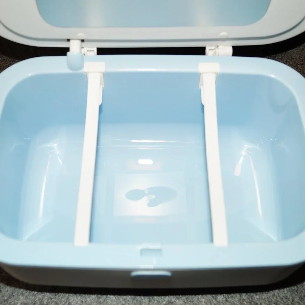 Brillante Baby Wipe Warmer White/Blue LED Temp Display – BDSJ01W-U – NWOB